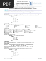 Objectifs: Exercice 1