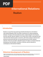 International Relations (Realism)