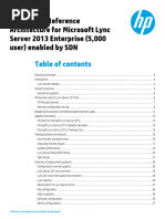 HP ArchMicrosoft LyncServer