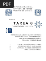 Tarea8, La Dictadura Perfecta