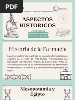 Aspectos Históricos de La Farmacia