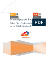 311 - Manual - de - Facilitador La Productividad Laboral en Mi Vida Laboral