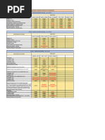 Planilha Comparativa