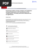 Examining Modern Money Creation An Institution-Centered Explanation and Visualization of The Credit