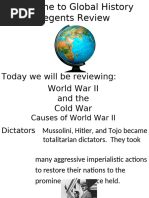 World War II Regents Review