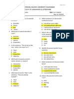 ODL GEC-102 - Functional English - Quiz-I