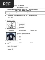 Soal Bahasa Inggris Kelas 1 Rati 2024 Ganjil