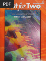 Just For Two, BK 1 - A Collection of 8 Piano Duets in A - Dennis Alexander - 2012-04-01 - Alfred Publishing - 9780739087985 - Anna's Archive