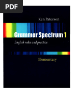 Grammar Spectrum 1 Elementary