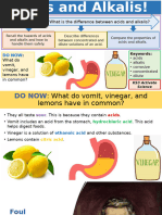 Acids and Alkalis, Indicator and PH Year 8