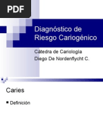 Diagnóstico de Riesgo Cariogénico Con El Cariograma