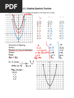 L3.1 KEY Graphing Parabolas 3