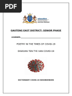 Gauteng East Poetry Booklet