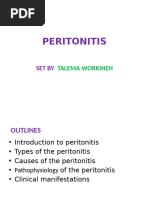 Peritonitis Presentation