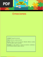 Para Manual. (Juego de Emociones)