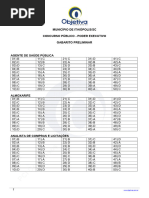 Gabarito Agente de Saude Publica Itapolis Prova Conc