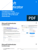 Microsoft Authenticator - SymVIP To Authenticator