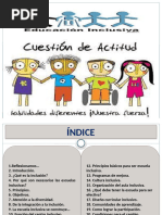 La Escuela Inclusiva