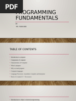 Programming Fundamentals Lec 1,2.3,4