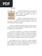 Aspectos Del Derecho Constitucional y Juicio de Amparo