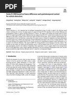 Faster R-CNN Based On Frame Difference and Spatiotemporal Context For Vehicle Detection