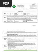 BSHM 151 Strategic Management SYLLABUS