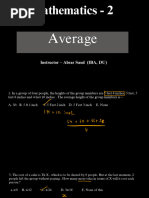 Mathematics 1 AVERAGE PDF