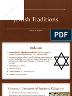 5 Jewish Traditions