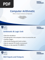 Module 4 - Computer Arithmetic