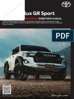 Toyota Hilux GR Sport: Thoroughbred Confidence