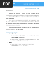 Carta Familias - Análisis Contexto