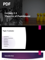 Lec # 4, Theories of Punishment