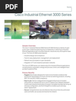 Cisco Industrial Ethernet 3000 Series: Solution Overview