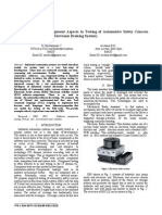 Functional Safety Management Aspects in Testing of Automotive Safety Concern Systems