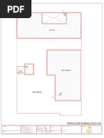 Terrace Floor Plumbing Layout Plan