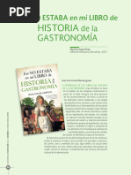 Historia: Gastronomía