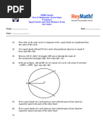 Class 9 Maths Circles Worksheet-6