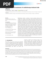 Molecular Oncology - 2020 - Barazzuol - Prevention and Treatment of Radiotherapy Induced Side Effects