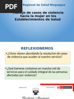 Abordaje Técnico de Casos de Violencia Contra La Mujer