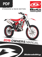 Beta 125 RR Manual