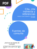 Citas, Paráfrasis y Referencias