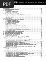 Índice: OMNI I/O Manual Del Usuario