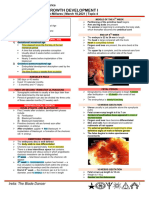 Fetal and Growth Development I