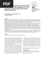 Sheppard Et Al 2023 Prejudice Toward People With Borderline Personality Disorder Application of The Prejudice Toward