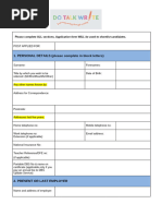 Do Talk Right Application Form