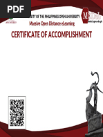 Certificate For Teaching and Learning With Modern ICTs (June 2024) - CA 70160