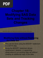 Generation Data Sets Modify Chapter - 18