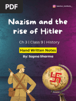 Nazism and The Rise of Hitler