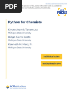 Preview 2022 Python For Chemists Aramis Tanemura