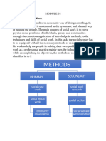 MODULE 04 Methods of Social Work